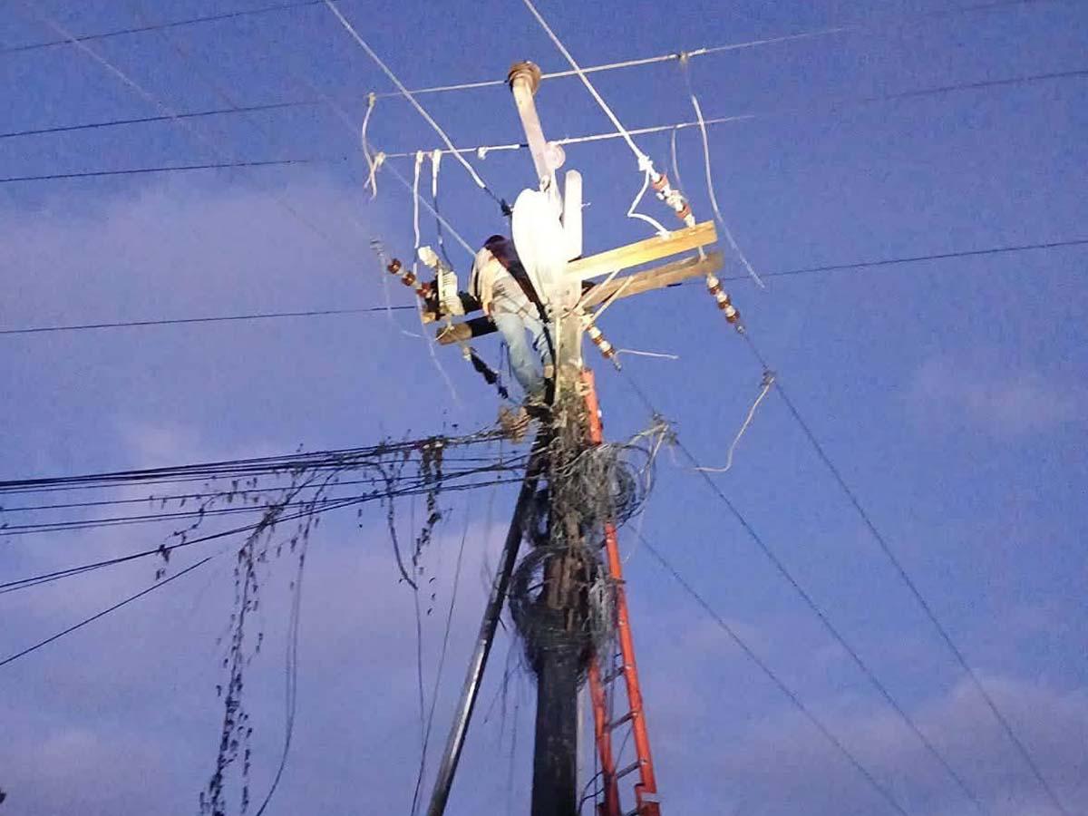 Cortes de energía este martes 18 de agosto: El Paraíso, Lempira, Santa Bárbara, Cortés e Intibucá