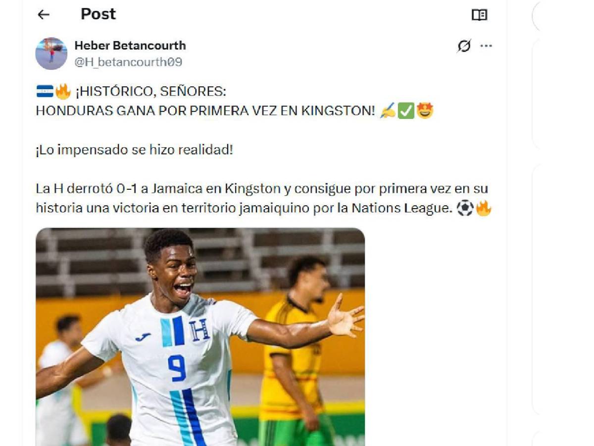 Locura e indignación tras triunfo de Honduras: Chepe Bomba y argentino sorprendieron