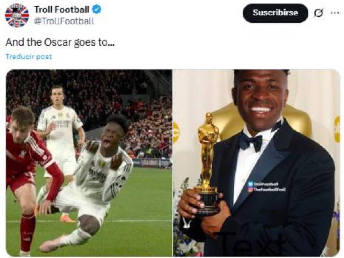 Memes destrozan a Vinicius y Mbappé tras la derrota del Real Madrid en Champions​​​​​​s