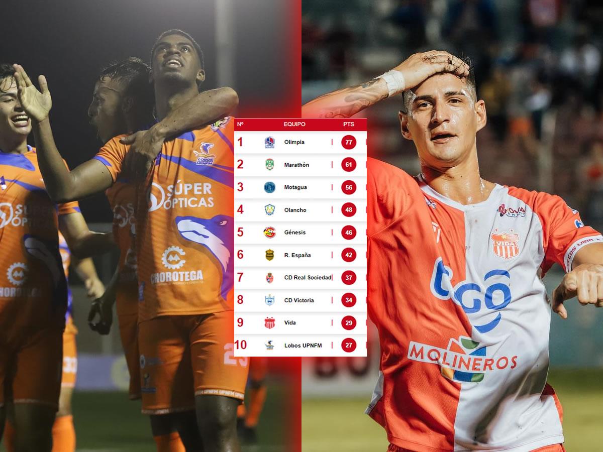 Tabla de posiciones: descenso al rojo vivo tras triunfo de UPN y presión para Vida