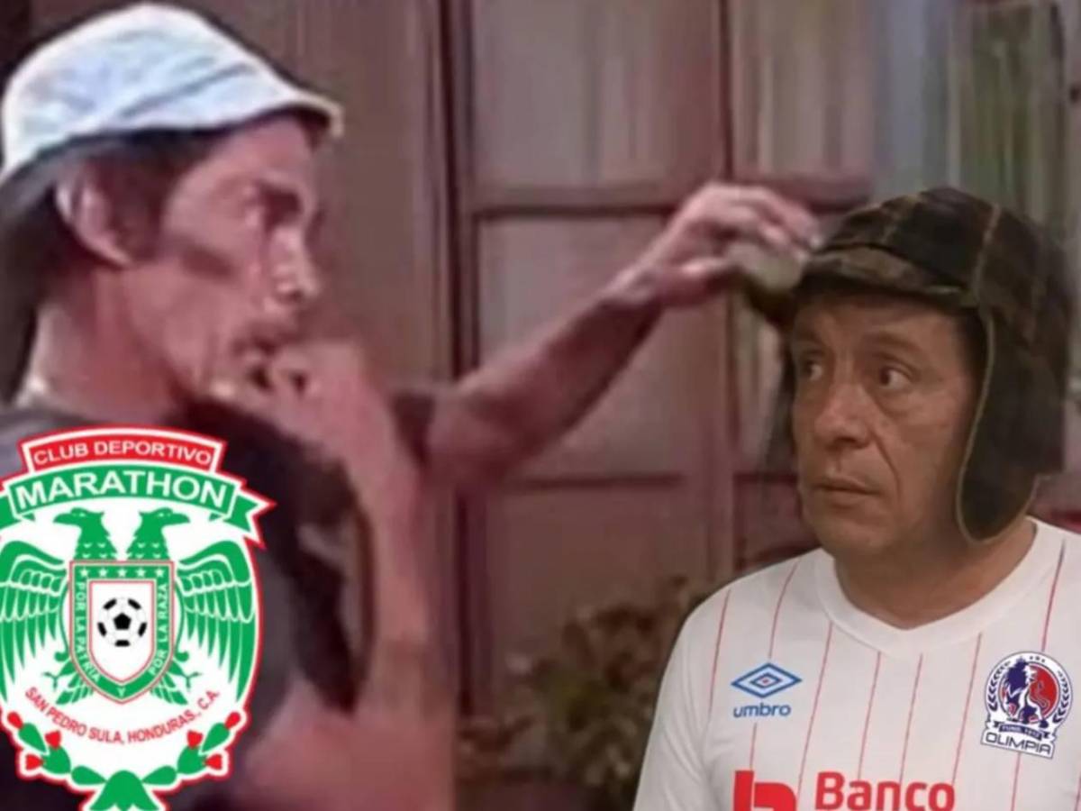 Olimpia perdió el clásico ante Marathón y las redes sociales no perdonaron