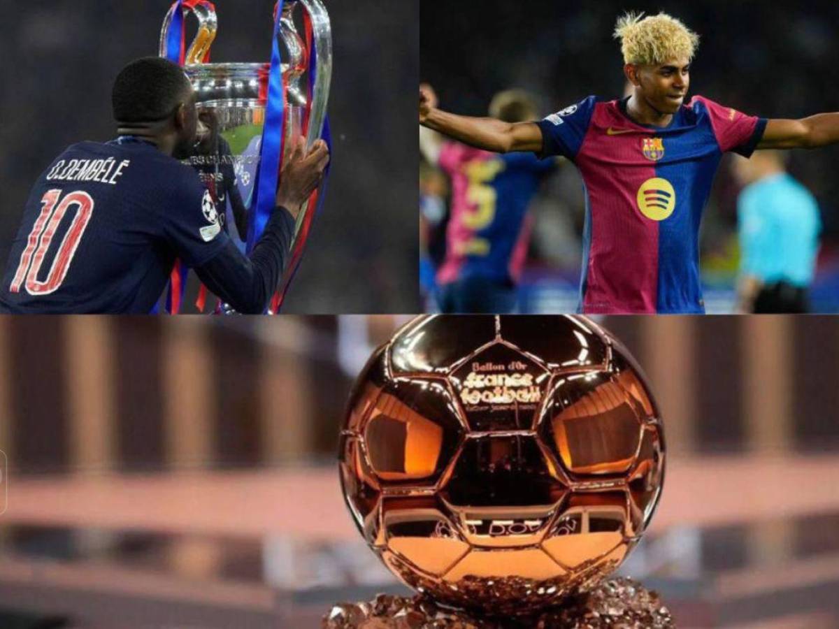 Revuelo en el Balón de Oro: compañero de Dembélé se inclina por Lamine Yamal