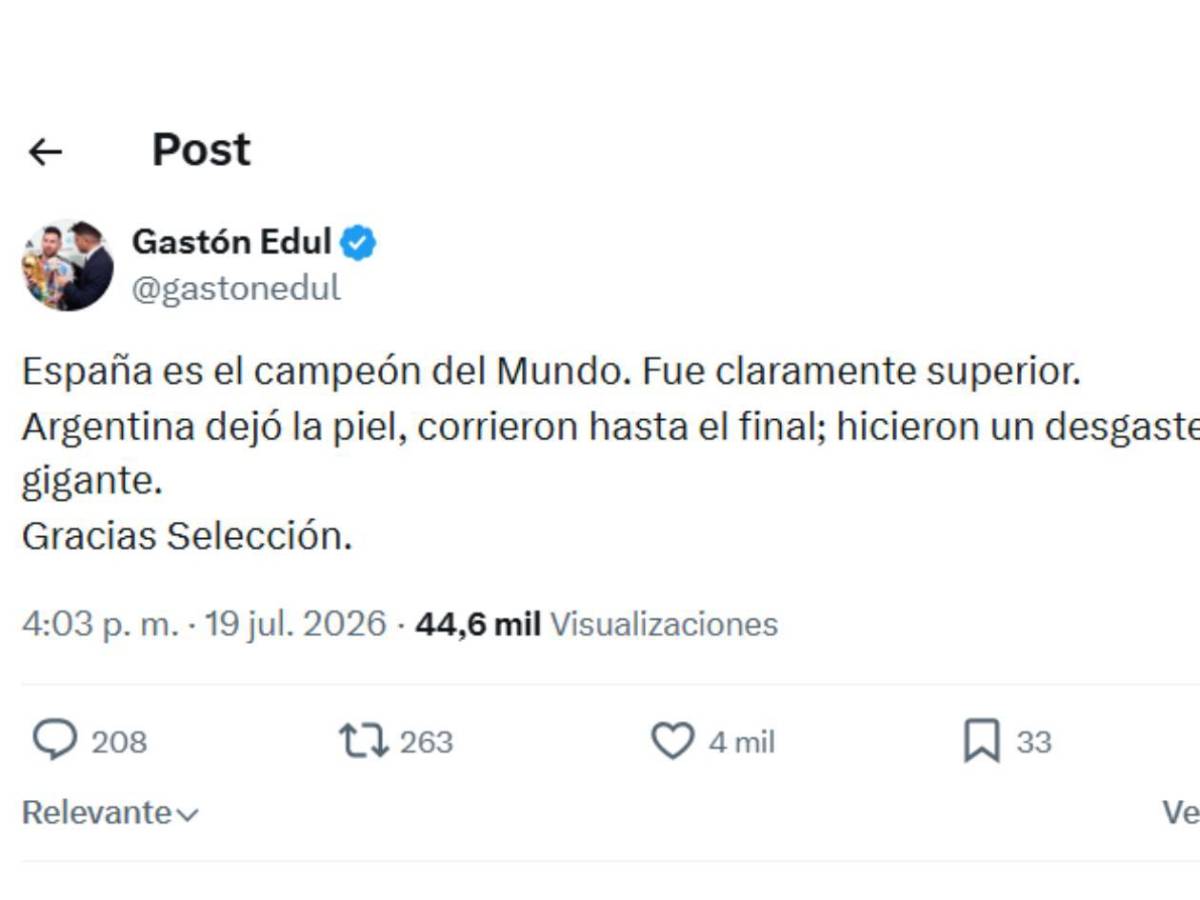 España celebra, maldición de Messi y lo señalan, lo que dicen en Argentina tras perder la final