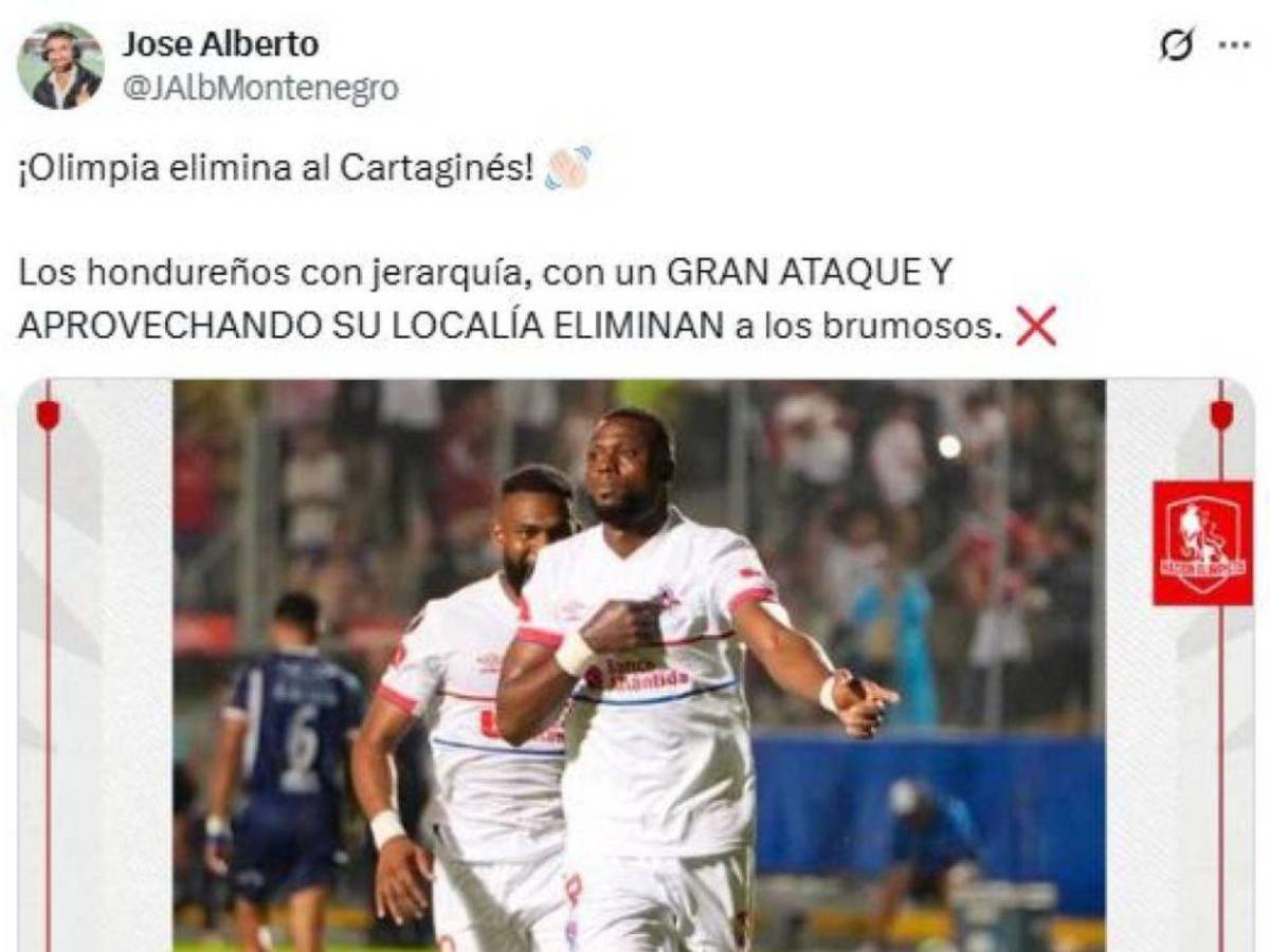 Olimpia en semifinales de la Copa Centroamericana: esto dice la prensa