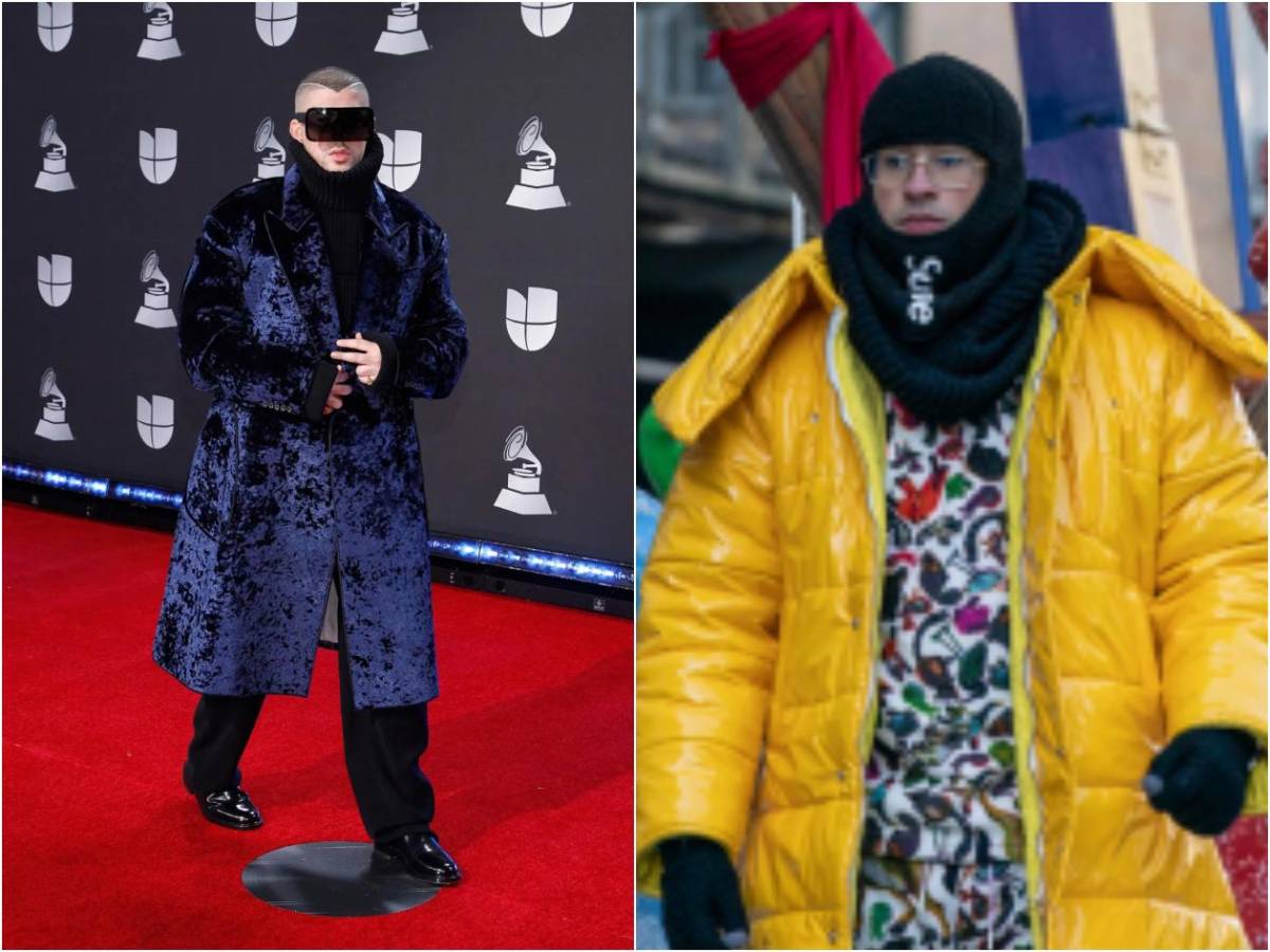 De lo urbano al lujo: así cambió el estilo de Bad Bunny