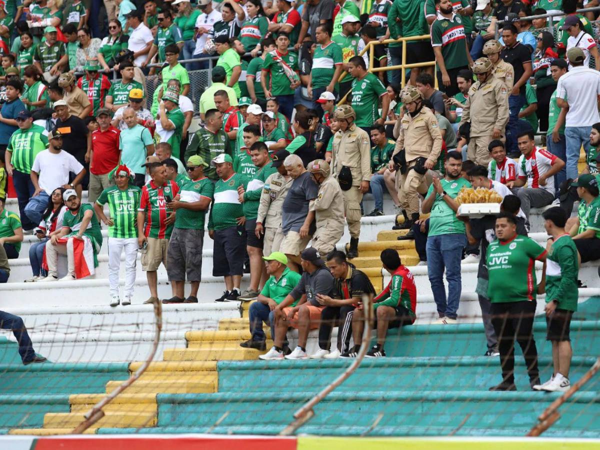 La Furia Verde encendió la previa: ambientazo total antes de la final Marathón - Olimpia