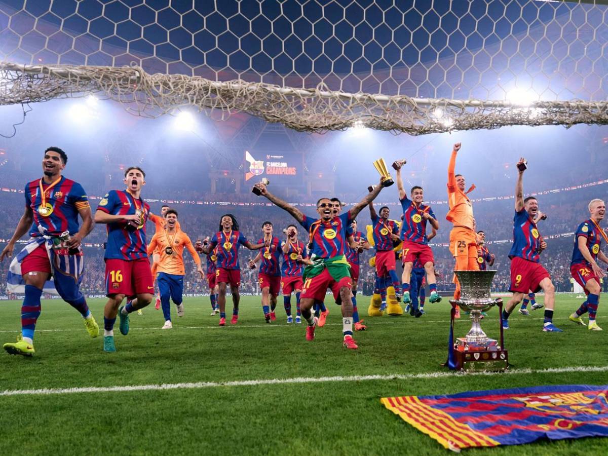 Mbappé mal perdedor, gesto de Florentino con Flick y alocado festejo de Barcelona