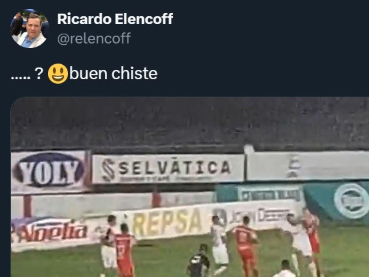 El posteo de Ricardo Elencoff en su cuenta de X (Antes Twitter).