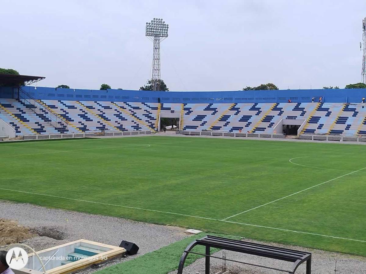 El único en Honduras: el detalle que tendrá el estadio Ceibeño y así luce la remodelación