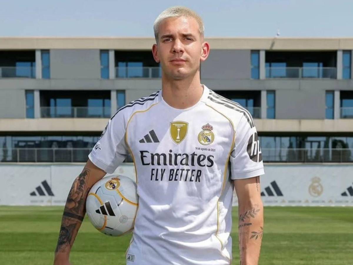 Presentación de Mastantuono, su dorsal y el error que cometió el Real Madrid