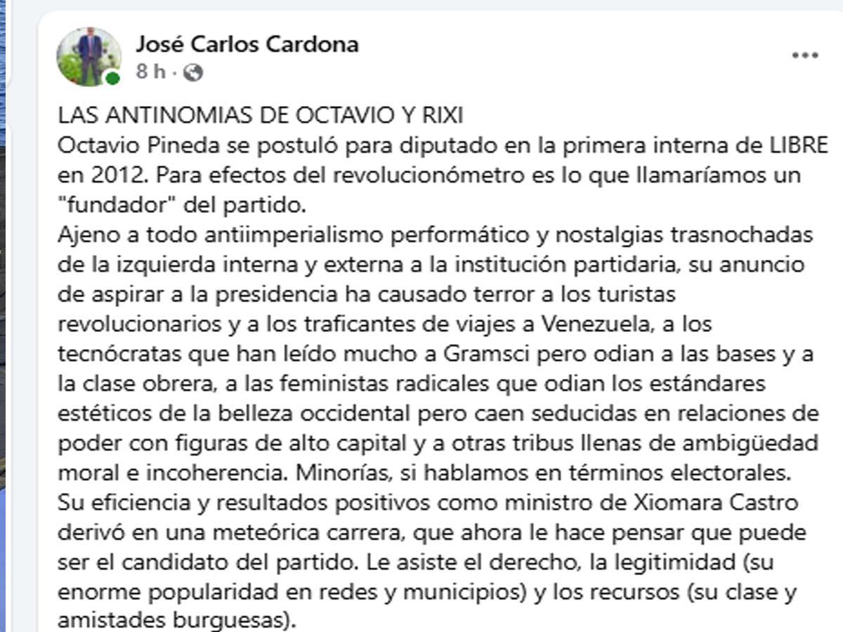 Libre muestra fracturas internas con nuevas candidaturas