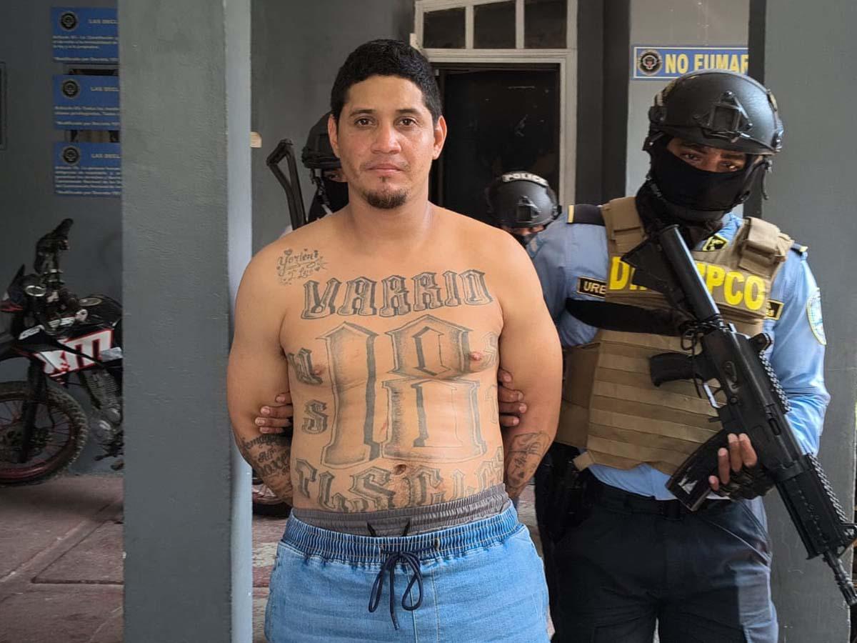 Capturan a cabecilla de la Pandilla 18 alias “Payaso” en Puerto Cortés