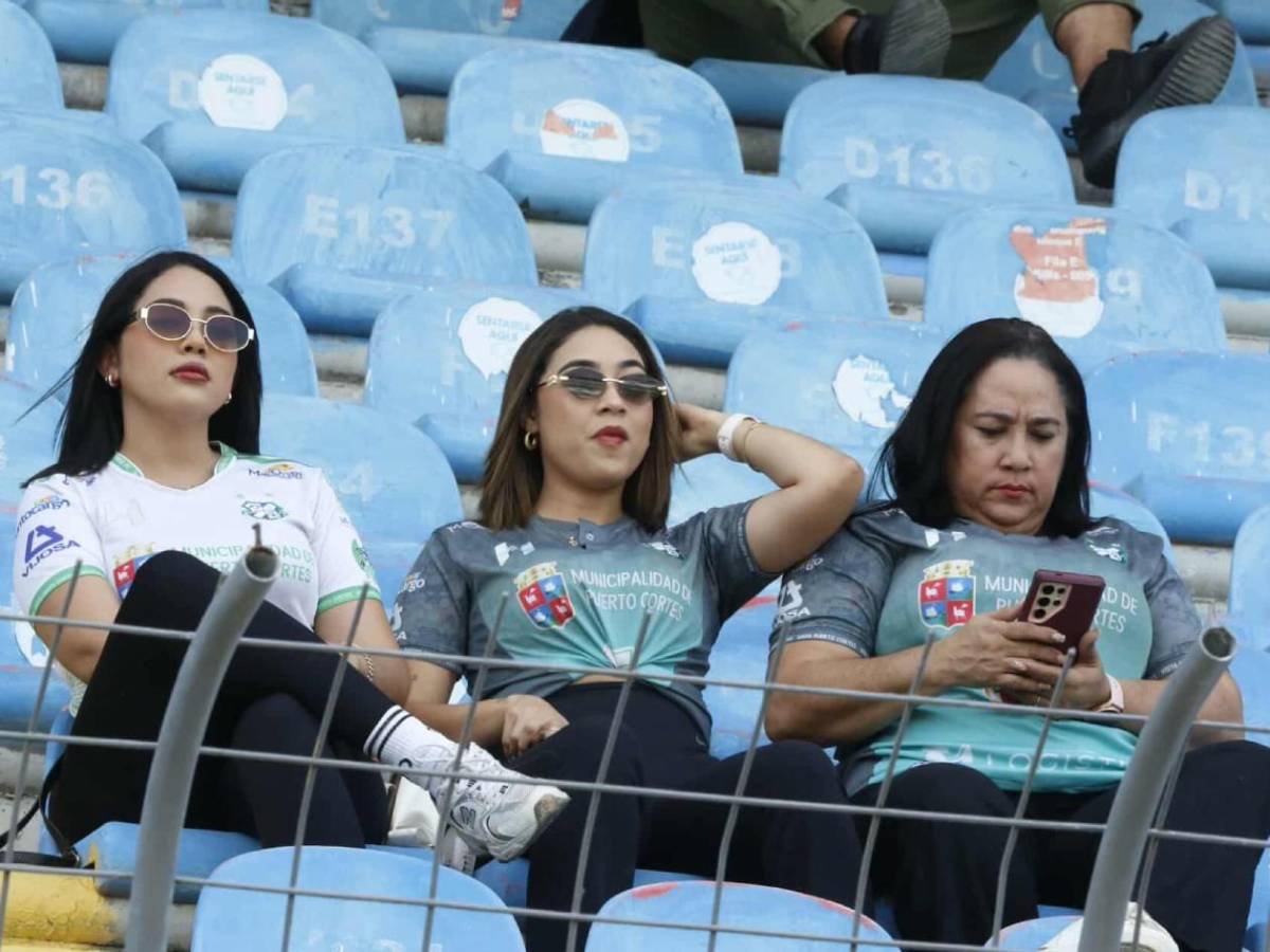 Platense vs Motagua: Tres influencers, la rubia misteriosa, hija de periodista y madre de jugador