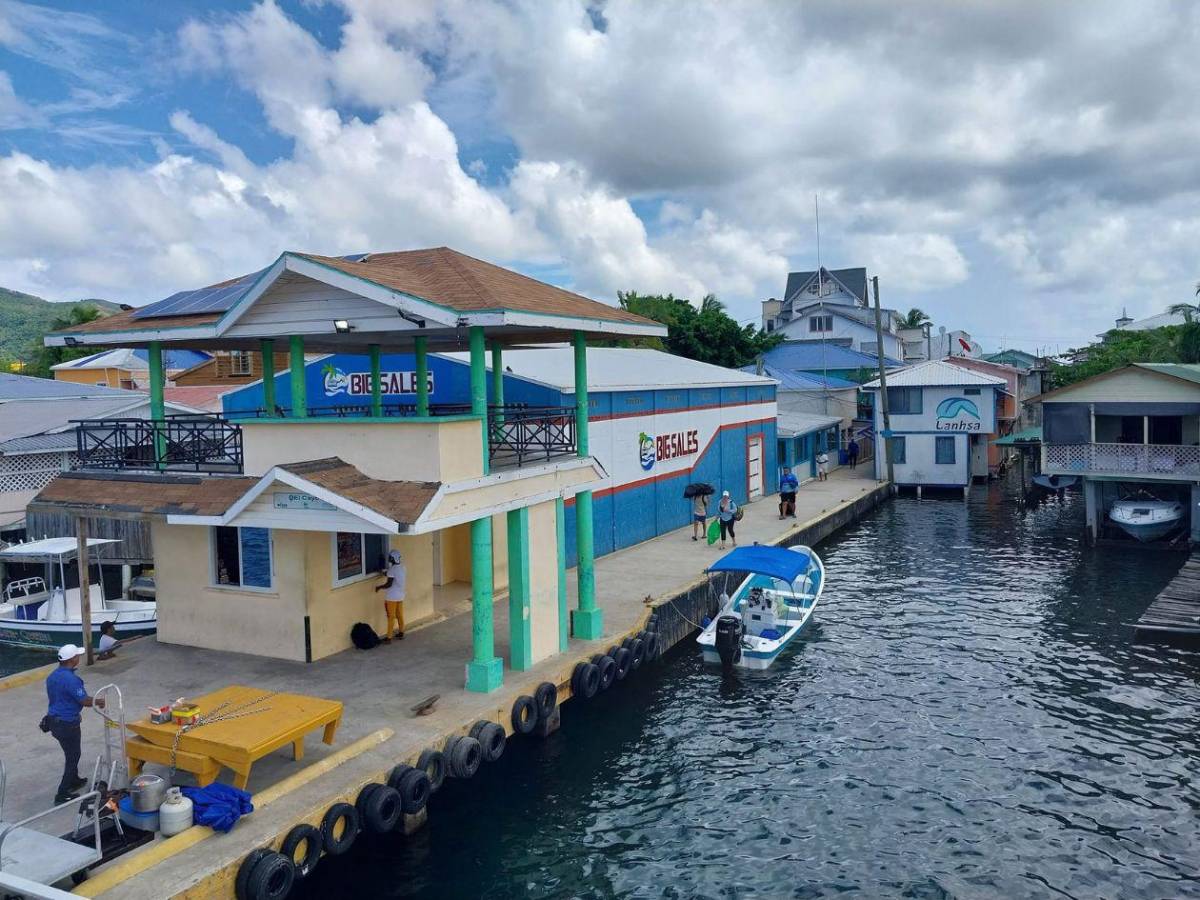 Así es Bonacca, el cayo donde vive casi todo Guanaja