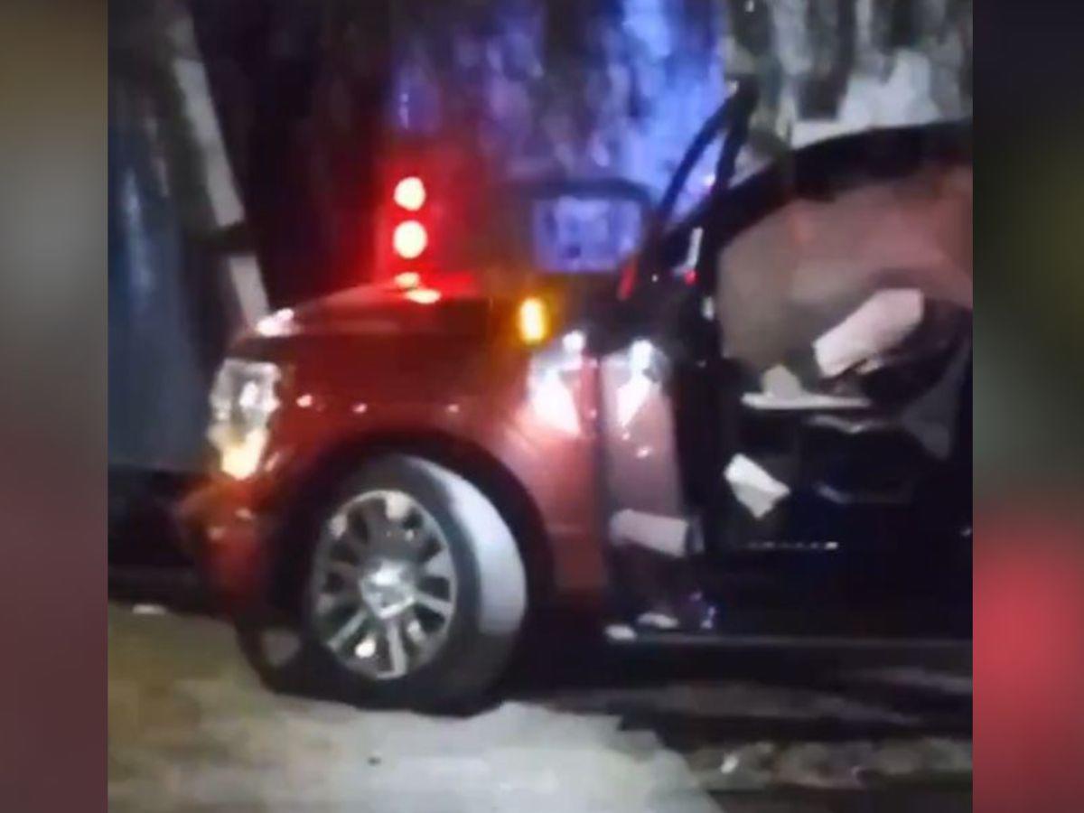 Paolita Suárez de Las Perdidas sufre aparatoso accidente automovilístico