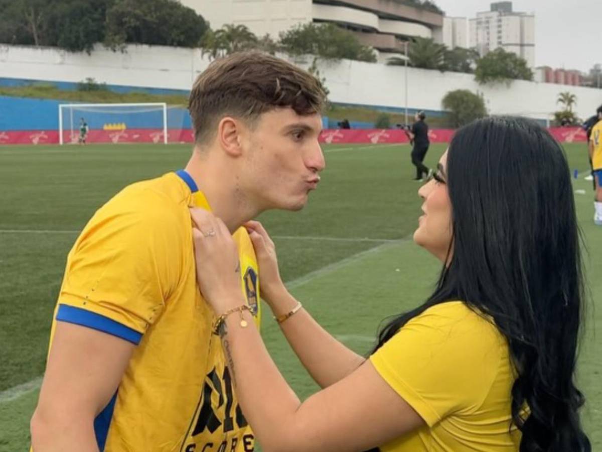 Conquistó a famosa hondureña: El jugador brasileño que fue villano de tiktokers de Honduras