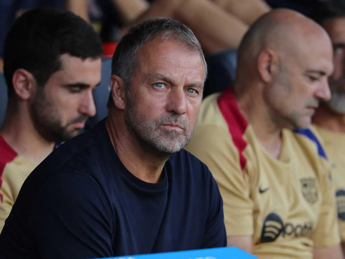 Flick no lo quería ver más: se fue del Barcelona mientras jugaban ante Athletic Club