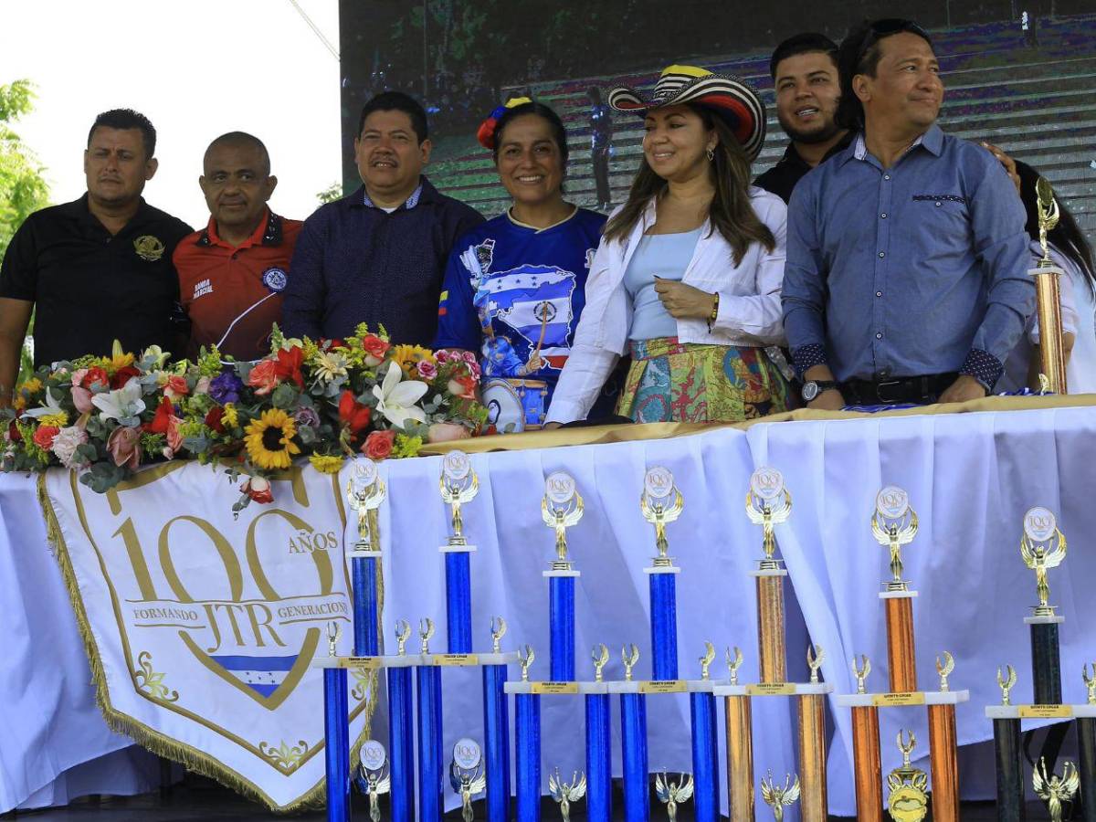 Bandas de Honduras, Colombia y Guatemala celebran por todo lo alto el centenario del JTR