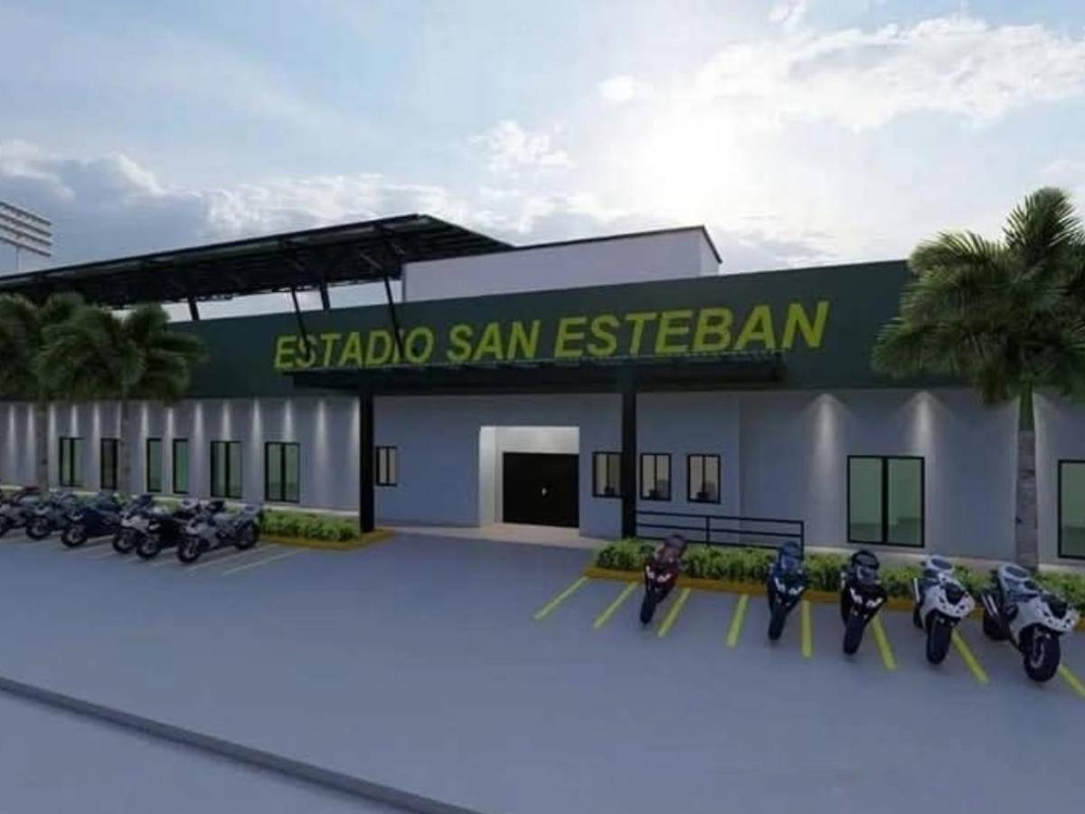 Techado y con butacas: inicia construcción de moderno estadio en Honduras