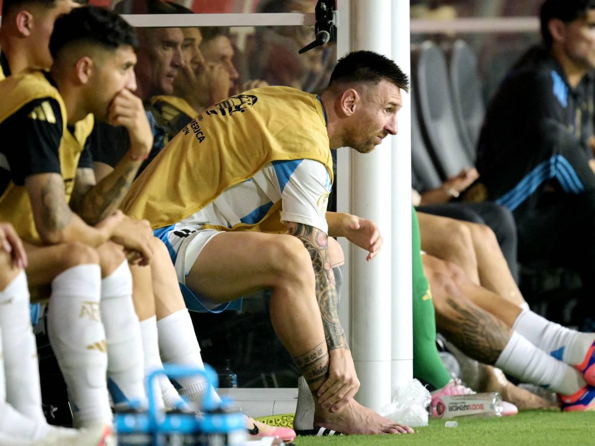 Se conoce el tipo de lesión de Messi y el tiempo que estará de baja