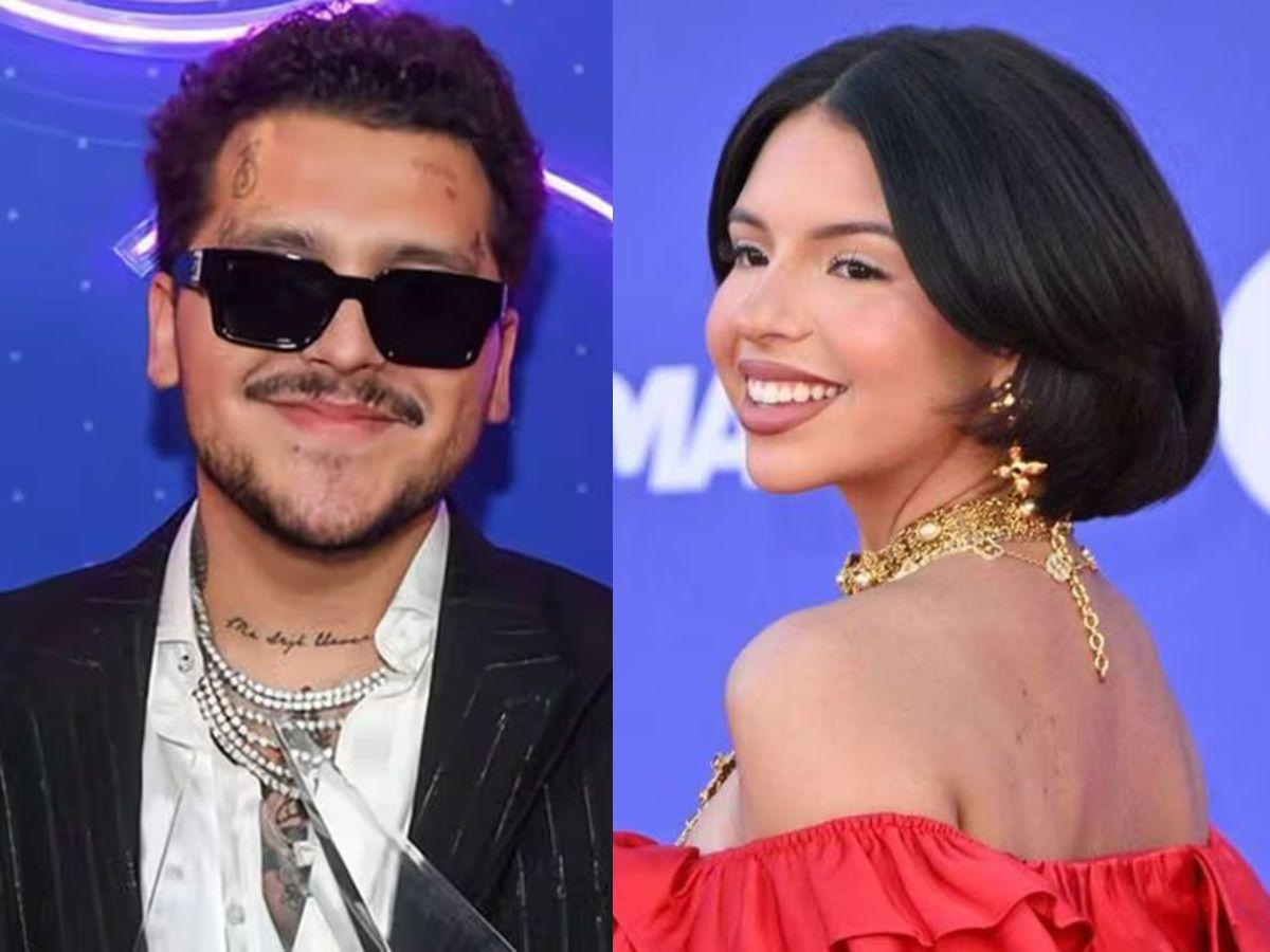 Christian Nodal y Ángela Aguilar son captados ahora en un restaurante de Texas