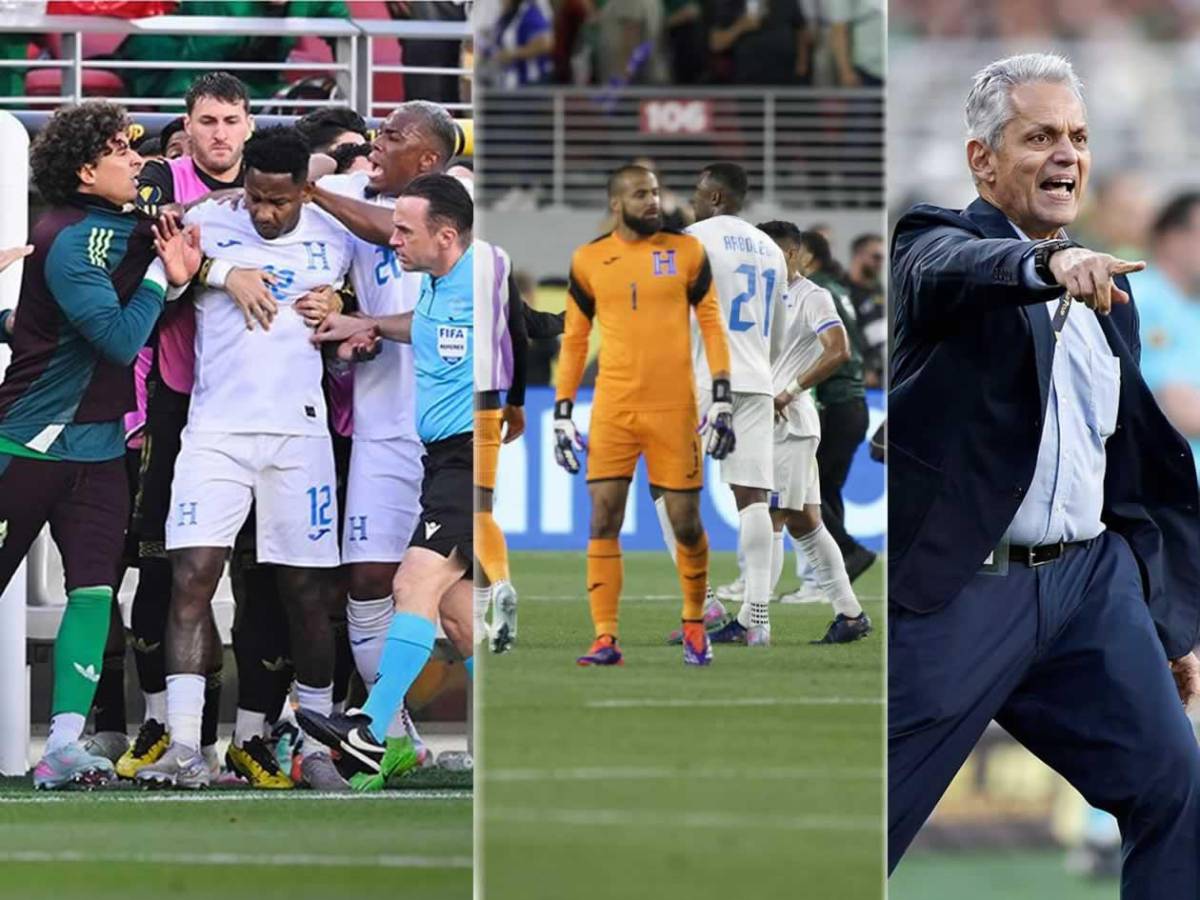 Tristeza de Honduras, bronca de México, feo gesto del 'Vasco' con Quioto y pelea en las gradas