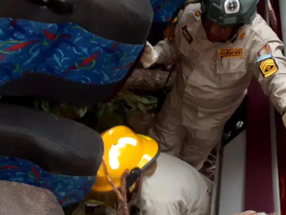 Listado de las personas heridas en accidente de bus en Intibucá