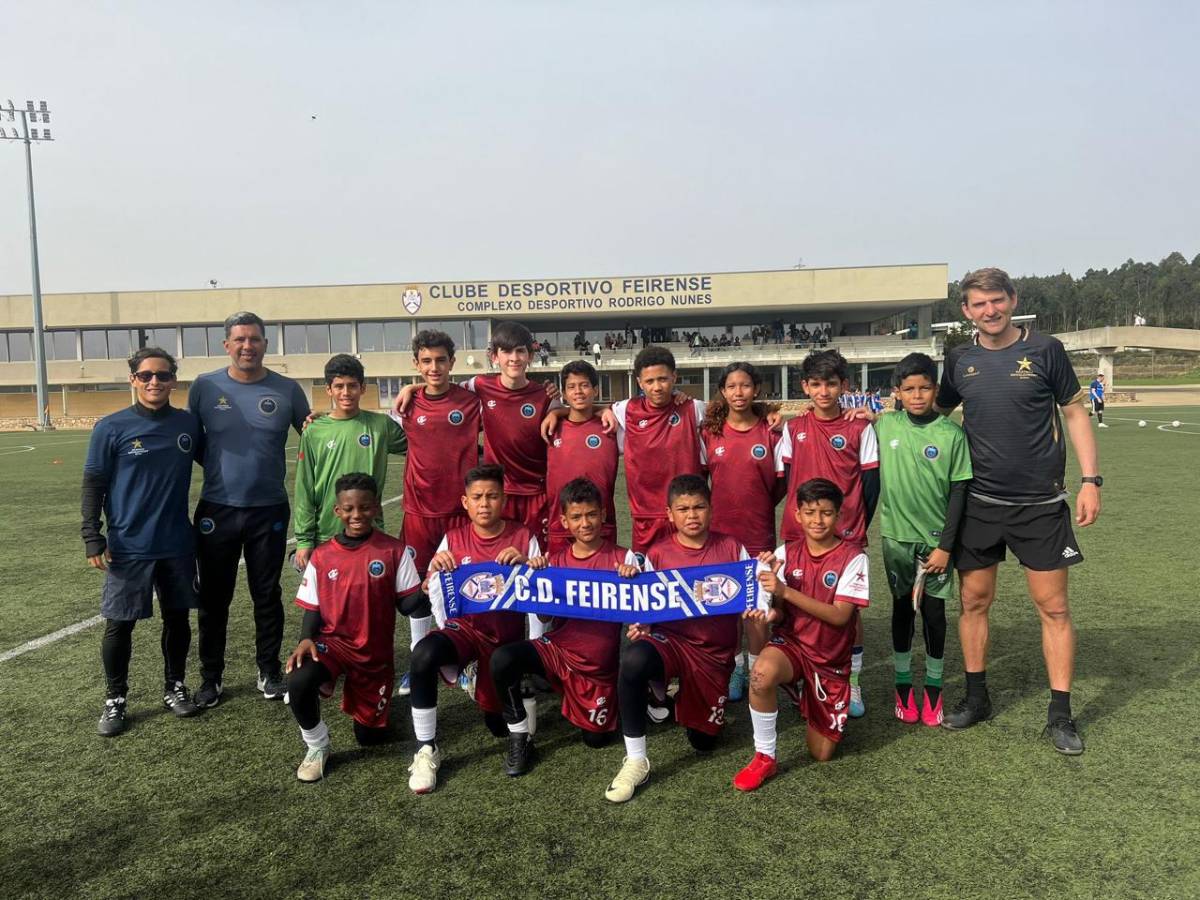 ¡Catrachos en Europa! Povoa Pro Academy a competir en prestigioso torneo