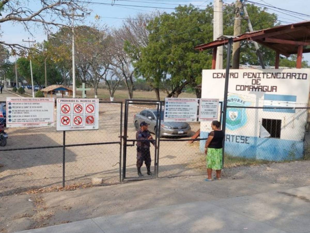 Autoridades evitan amotinamiento en centro penal de Comayagua