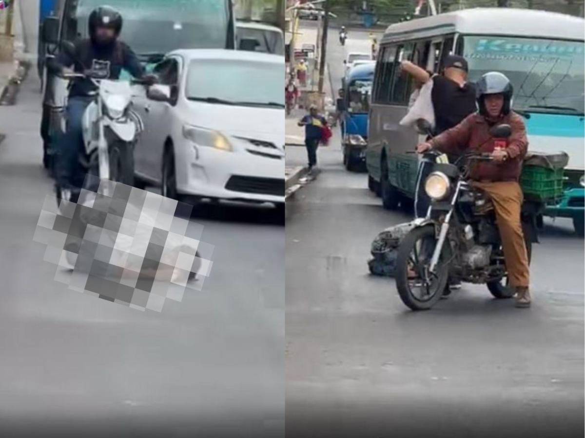 ¡Ayuda!: los dramáticos últimos instantes de joven tiroteado por sicarios en Tegucigalpa