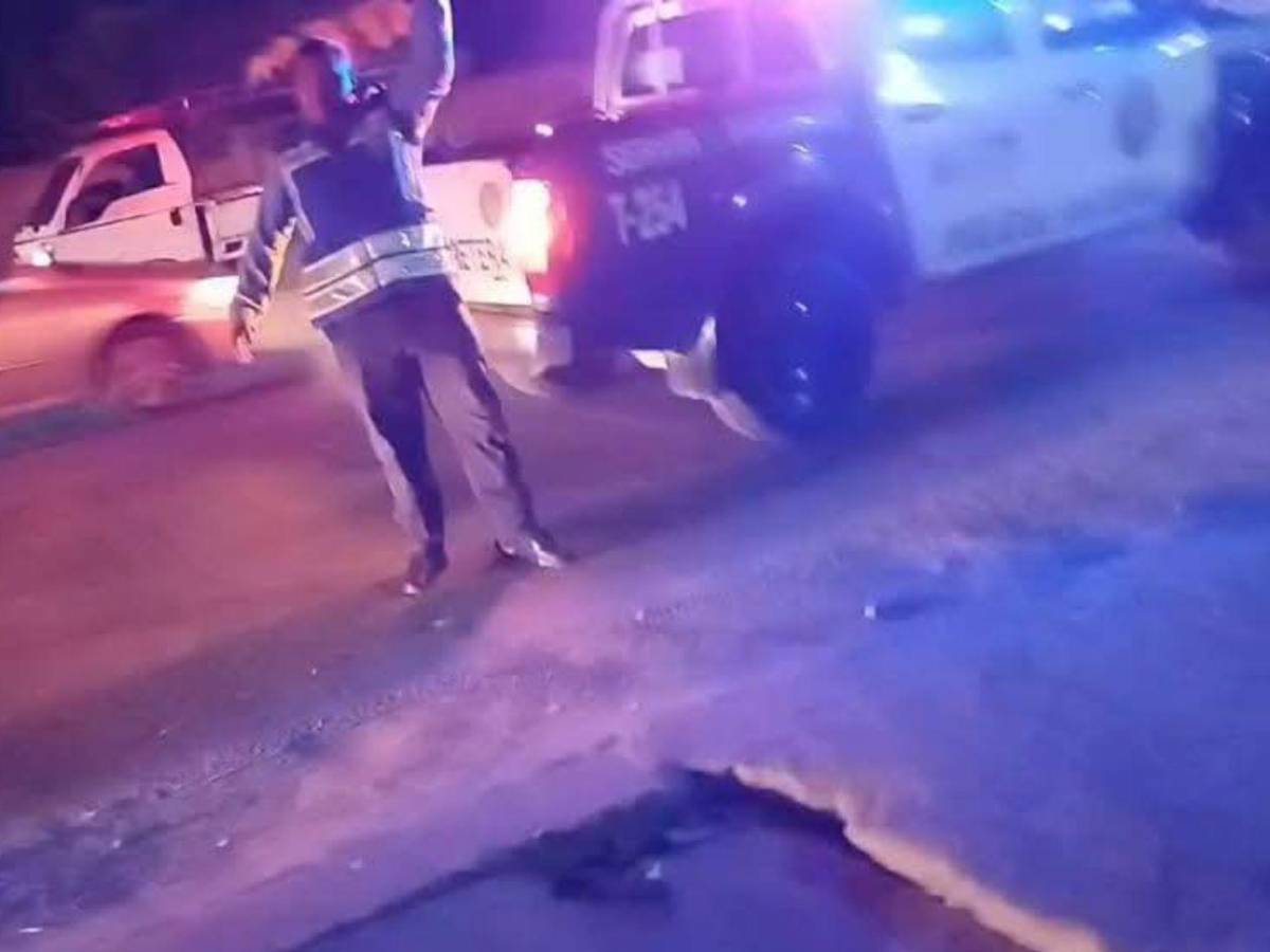 Identifican a motociclista que murió en un accidente en la 27 calle de SPS