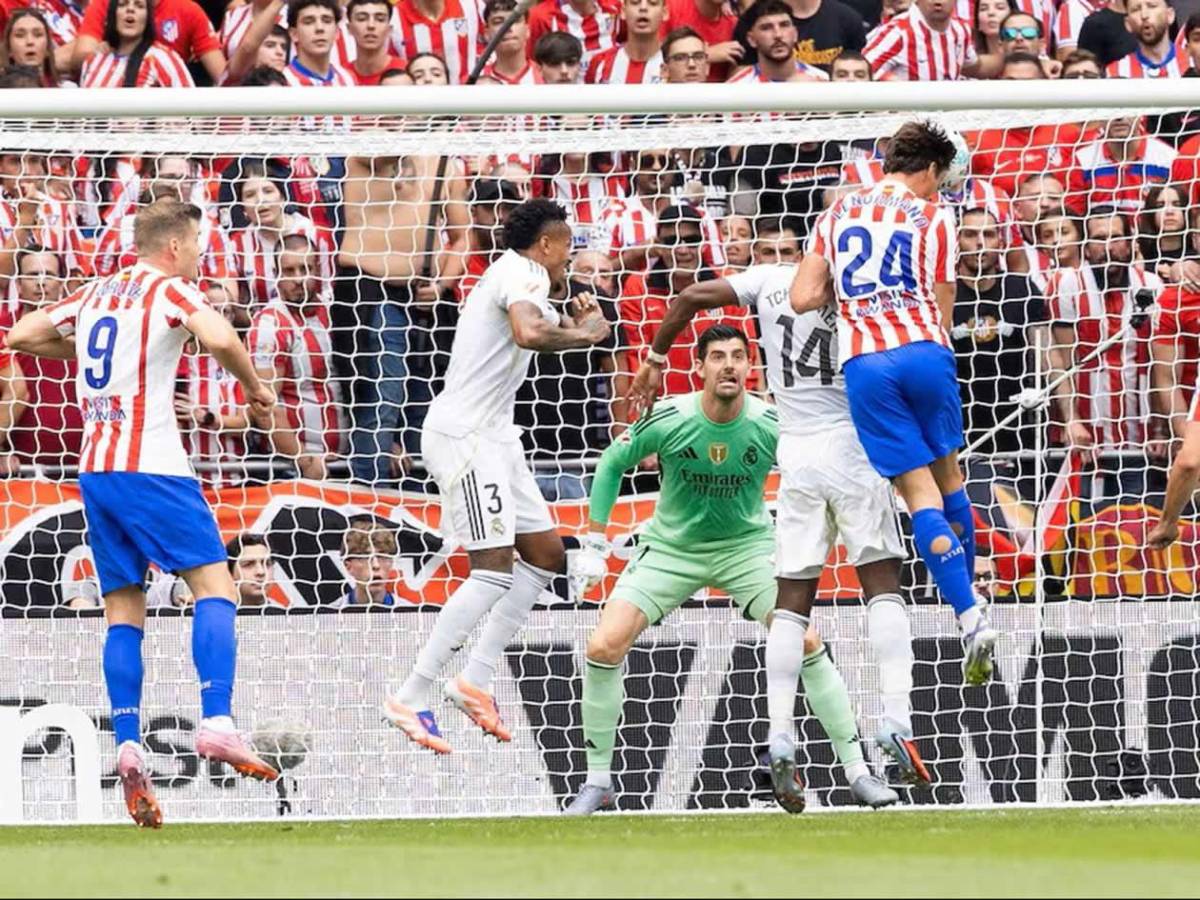 Vinicius con feo gesto, dolor del Real Madrid y llanto de Simeone en triunfo del Atlético