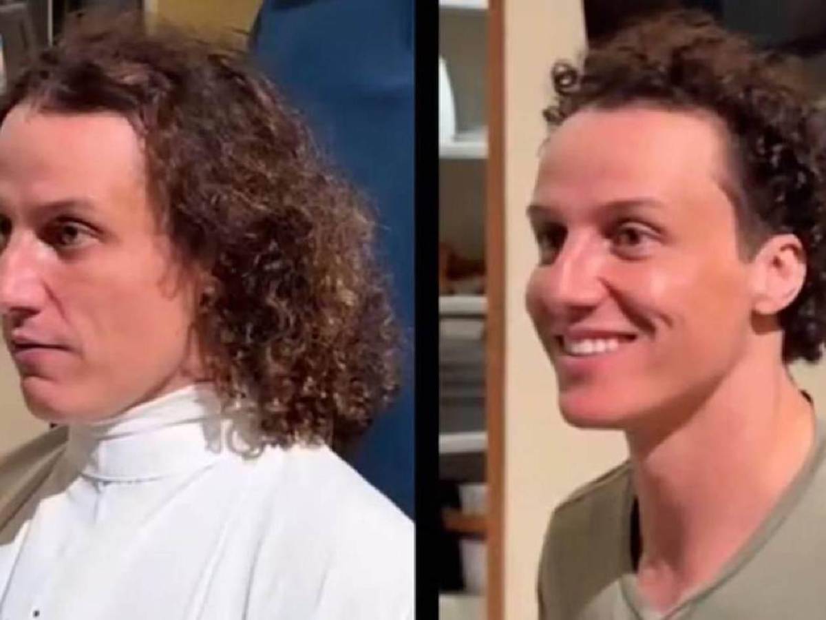 David Luiz luce irreconocible: el sorpresivo cambio de look tras cortarse el pelo