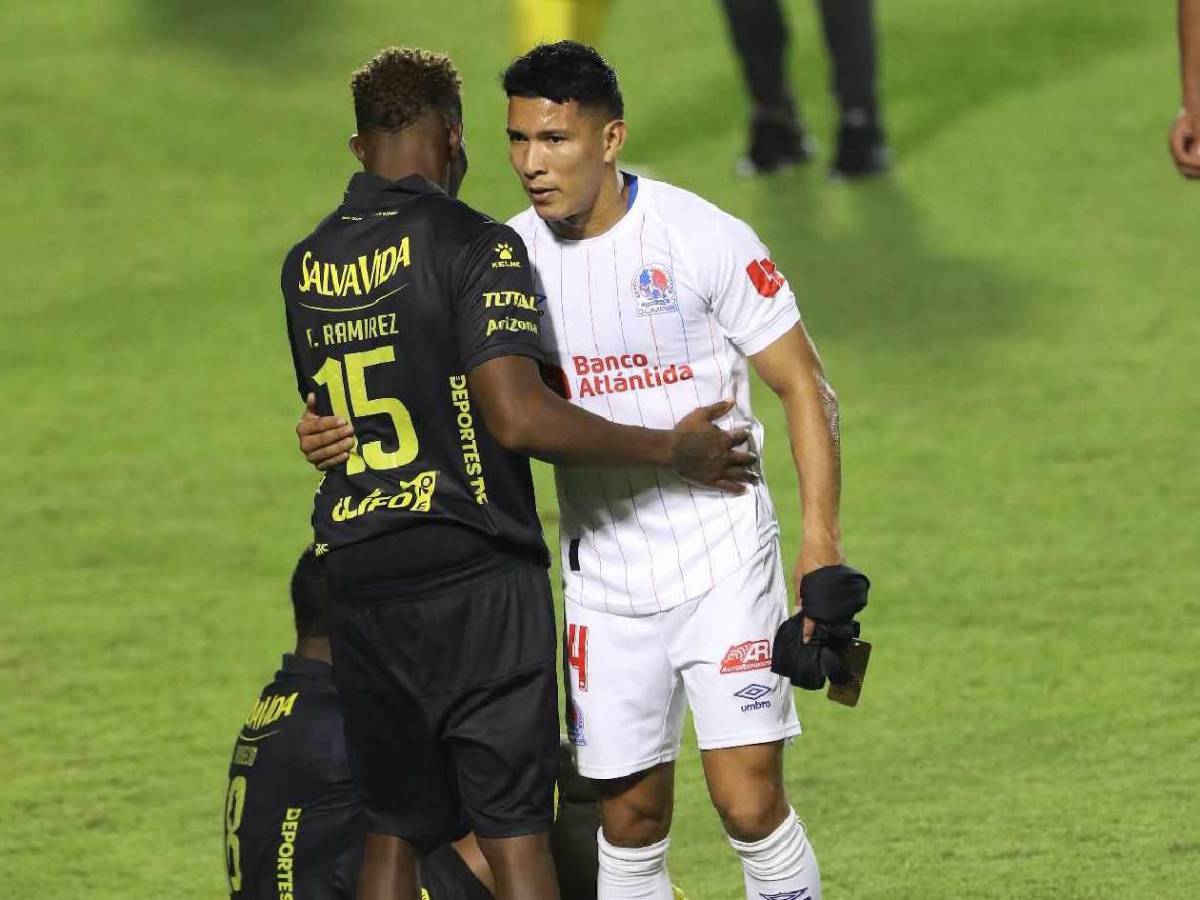 Real España hundido, decepción y así reaccionó Jeaustin tras perder la final ante Olimpia