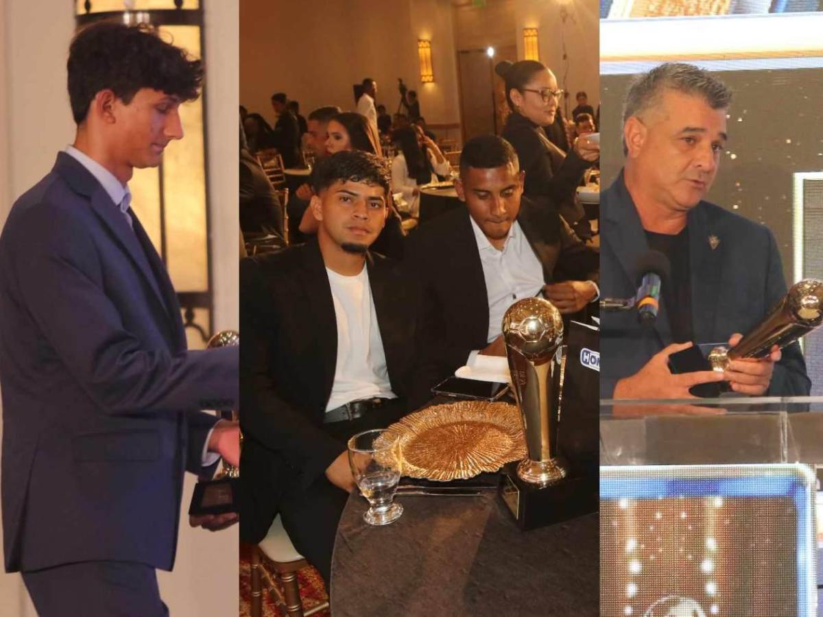 Motagua y Olimpia arrasan: ganadores e inesperado 11 ideal en premios de Liga Nacional