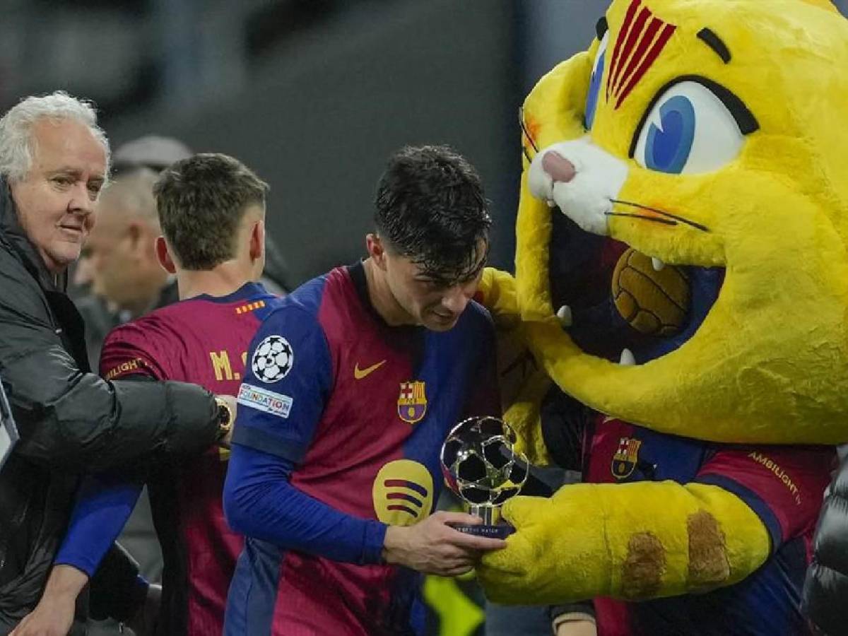 Show de Raphinha-Yamal, festejo a lo Messi y locura del Barcelona en Champions
