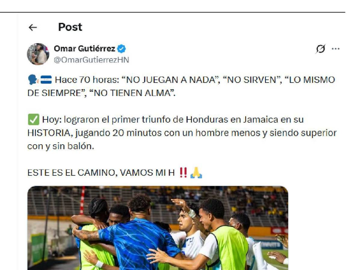 Locura e indignación tras triunfo de Honduras: Chepe Bomba y argentino sorprendieron