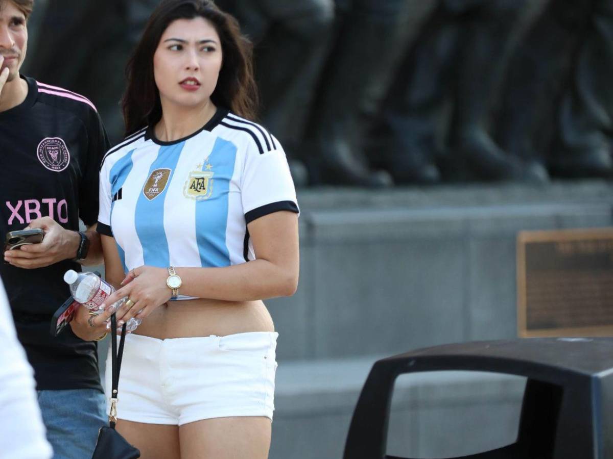 Honduras vs Argentina: ambientazo, locura por Messi y catrachos sorprenden