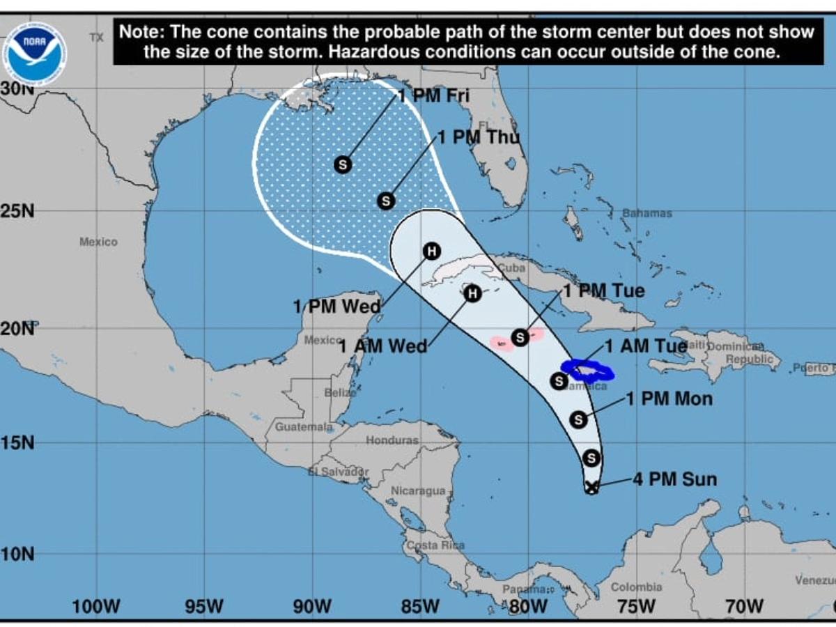 Se forma el potencial ciclón 18 en el mar Caribe