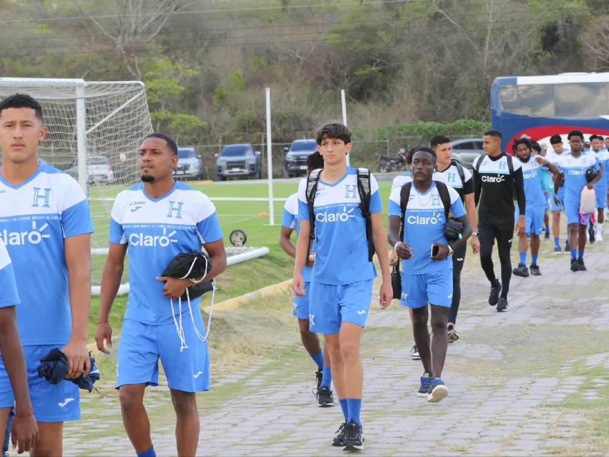 Selección de Honduras entrenó: ambiente de Palma, reacción de Quioto y llamativo look