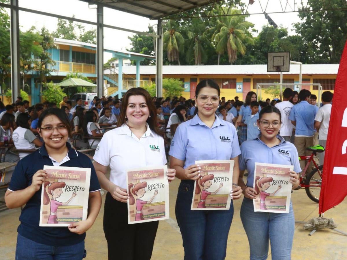 Mente Sana comparte jornada especial con estudiantes del Soledad Fernández
