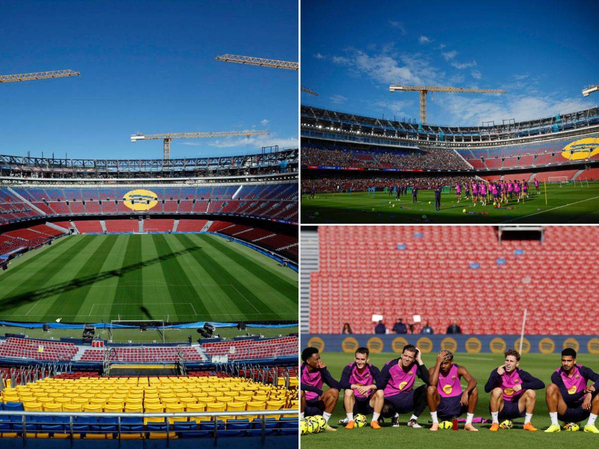 Barcelona celebra el regreso al Camp Nou luego de 893 días