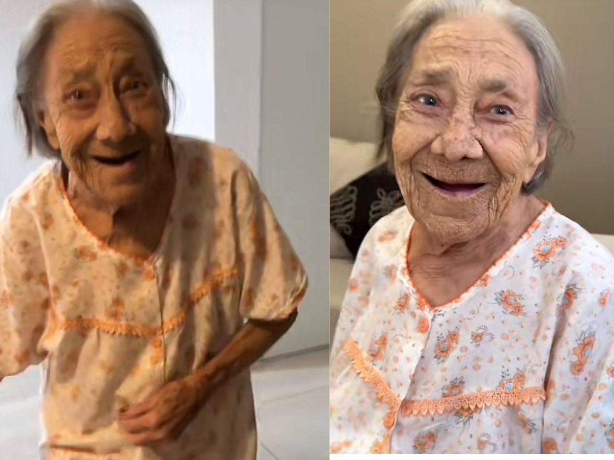 “Esa mera”: La reacción de abuelita tras ordenarle a Alexa poner su canción