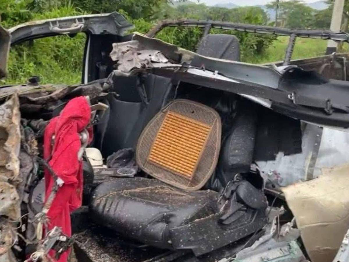 Te veo en el cielo, primo: identifican al conductor que murió en brutal accidente en Yoro