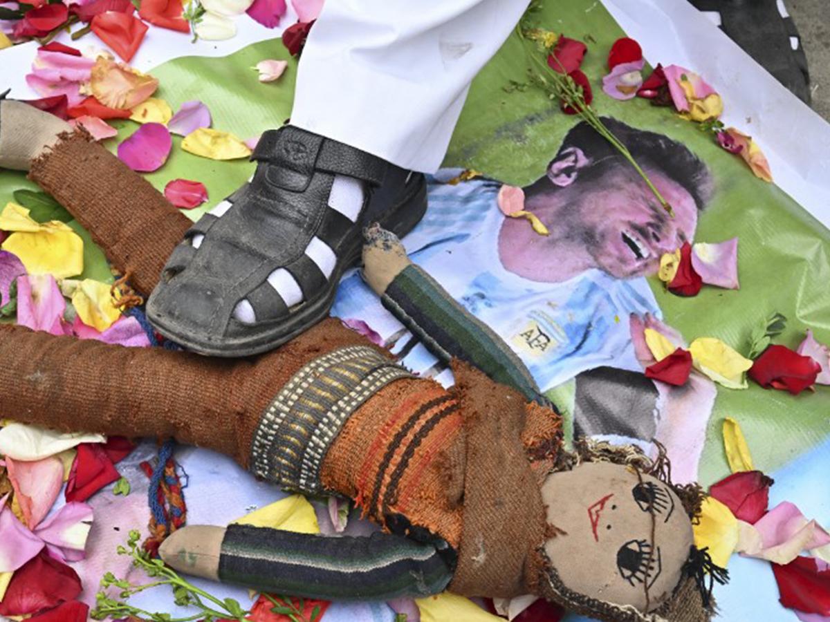 Hacen brujería contra Messi y la Selección de Argentina