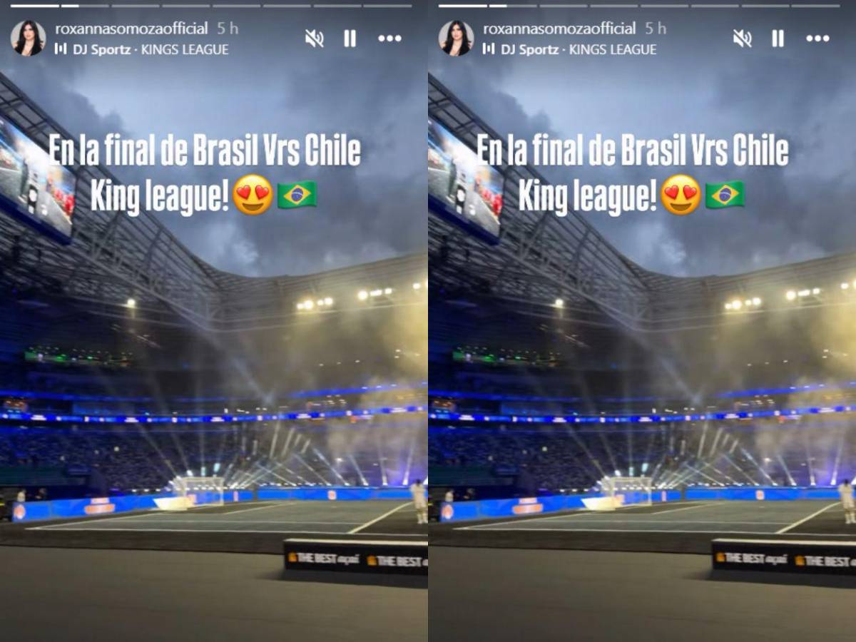 Hondureña sorprende y aparece junto a Neymar en la final de la Kings World Cup Nations
