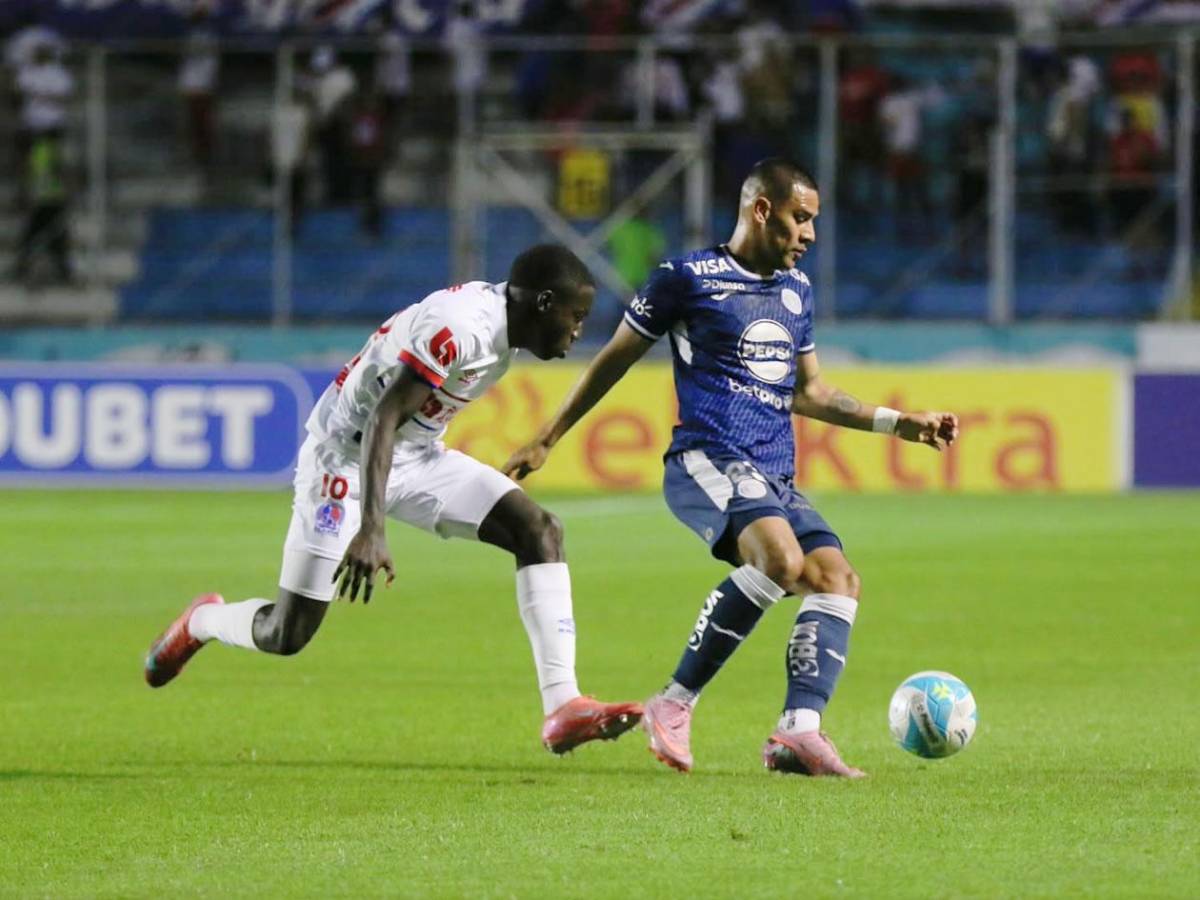 Enfado de Olimpia, dardo de Menjívar a barra de Motagua y festejo de Rodrigo de Olivera