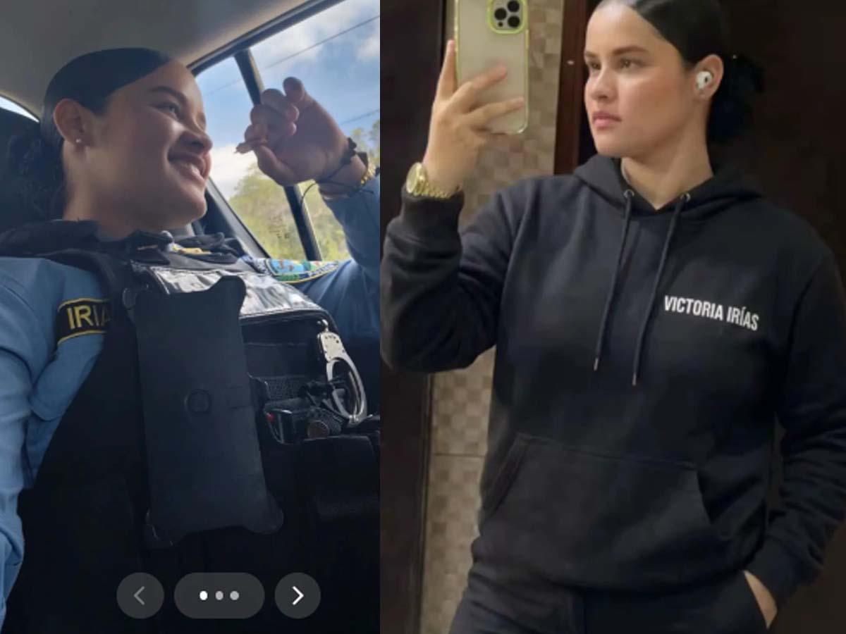 Dan de baja a policía Victoria Irías por hacer videos de TikTok con uniforme