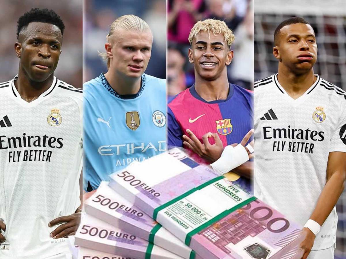 Lamine Yamal 'humilla' a Mbappé y Vinicius: los futbolistas más valiosos del mundo