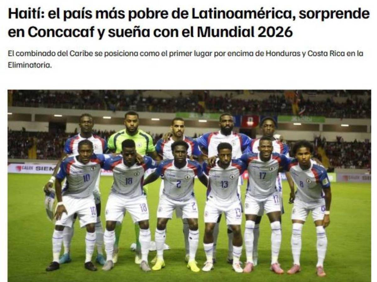 Esto dicen los medios de Haití previo al duelo ante Honduras por las eliminatorias